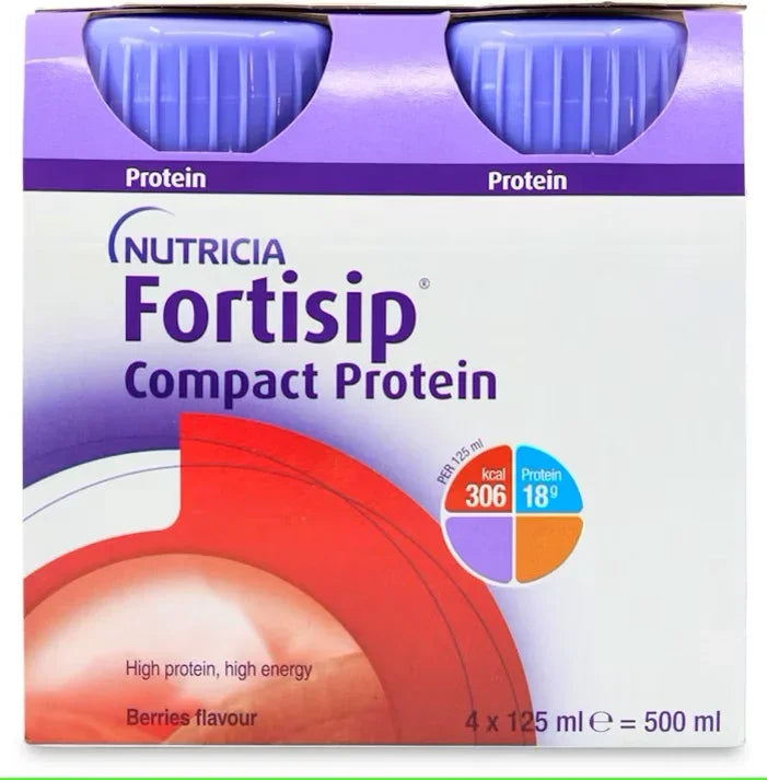 Fortisip Compact Protein Berries Flavour 4 x 125ml