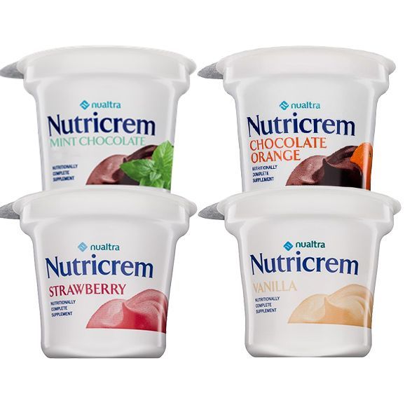 Nutricrem Compact Assorted Pack of 4 Flavours (16 x 125g) - Nualtra EasyMeds Pharmacy