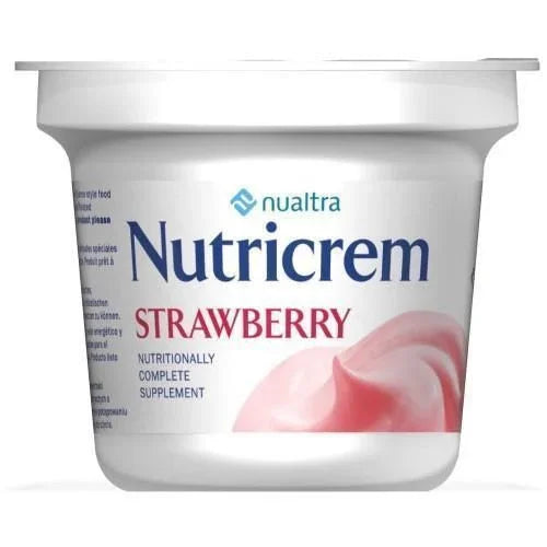 Nutricrem Dessert Strawberry (4x125g) - Nualtra EasyMeds Pharmacy