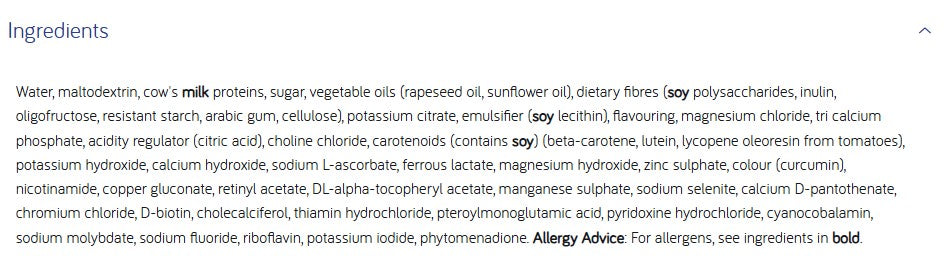Nutrison Energy MultiFibre Vanilla 200ml x 24