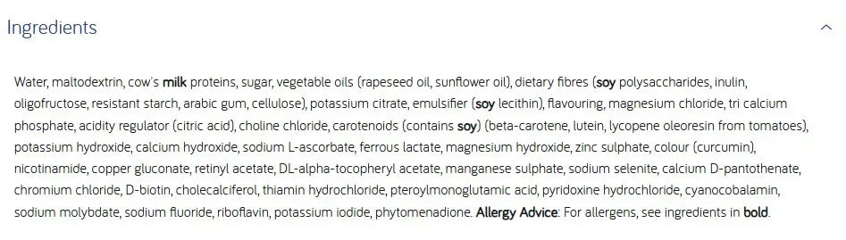 Nutrison Energy MultiFibre Vanilla 200ml x 12