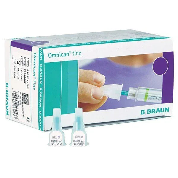 Omnican Fine Pen Needles 5mm 31g x 100 - Braun B Medical EasyMeds Pharmacy