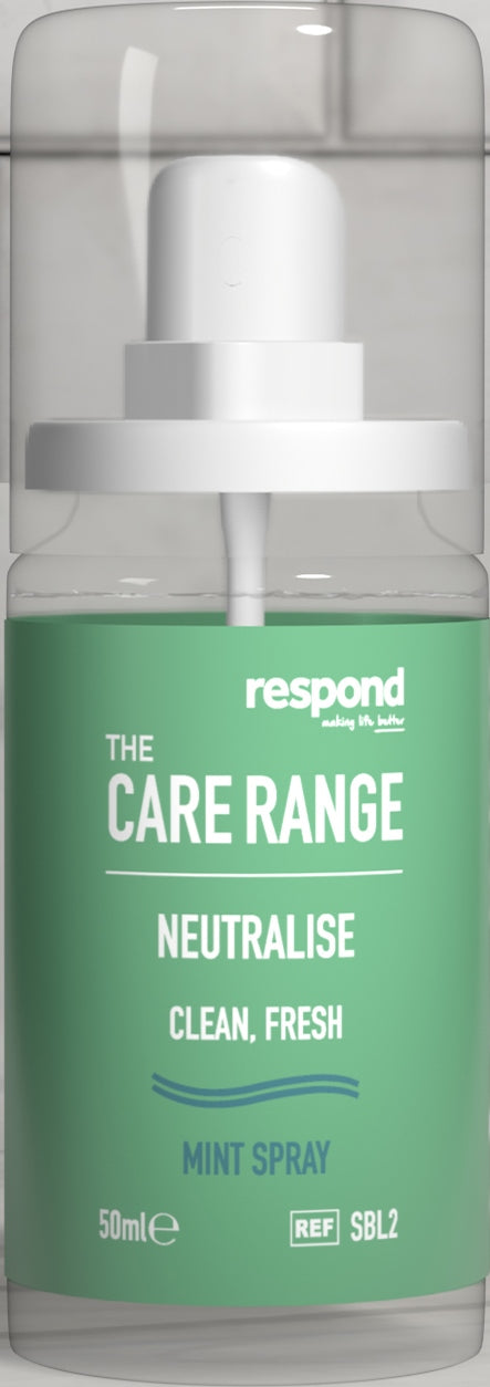 Respond Ostomist Odour Neutralising Mint Spray 100ml (50ml x 2) - Respond Healthcare EasyMeds Pharmacy
