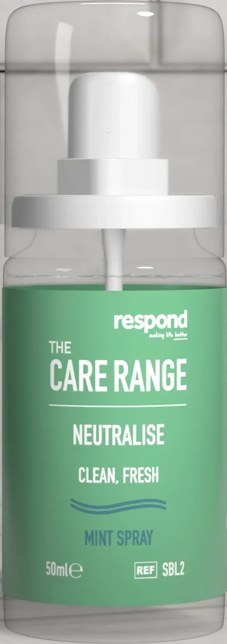Respond Ostomist Odour Neutralising Mint Spray 100ml (50ml x 2) - Respond Healthcare EasyMeds Pharmacy