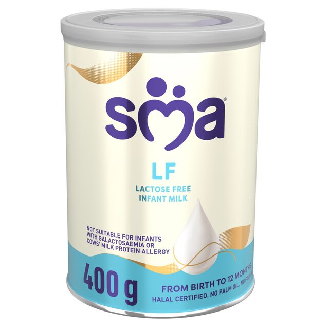 3x SMA Lactose Free Advanced Gold System Infant Milk with Omega 3&6 400g