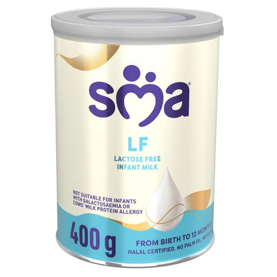 SMA Lactose Free Advanced Gold System Infant Milk Formula & Omega 3&6 400g