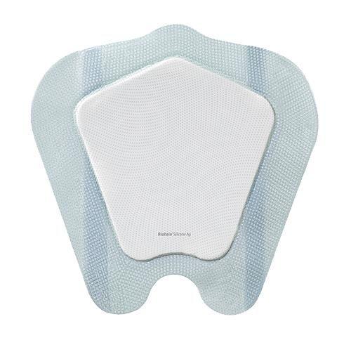 Biatain Silicone AG Sacral/Sacrum Dressings 25cm x 25cm (Pack of 5) - Coloplast EasyMeds Pharmacy