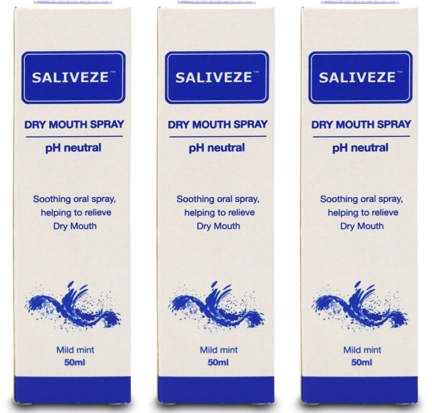 Saliveze Artifical Saliva Mouth Spray 50ml x 3