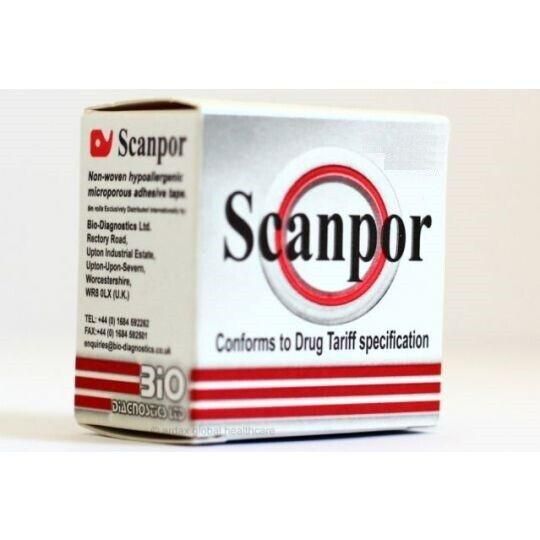 Scanpor Microporous Surgical Tape - 7.5cm x 10m - Scanpor EasyMeds Pharmacy