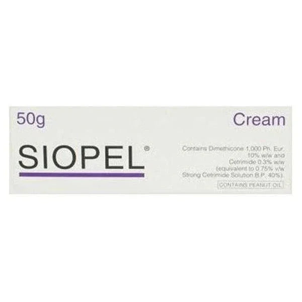 Siopel Cream 50g - Derma UK EasyMeds Pharmacy