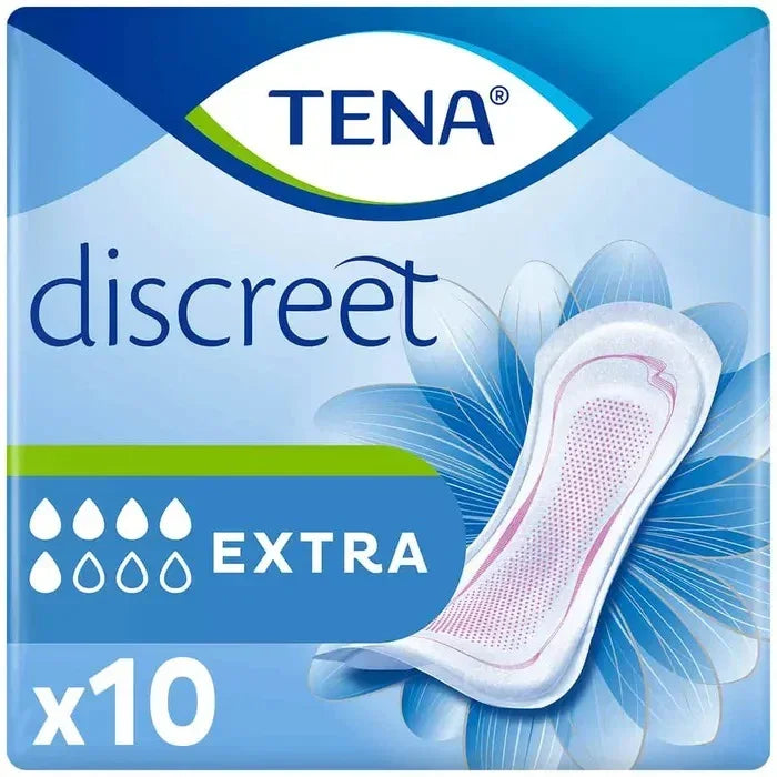 Tena Discreet Extra Incontinence Pads x 120