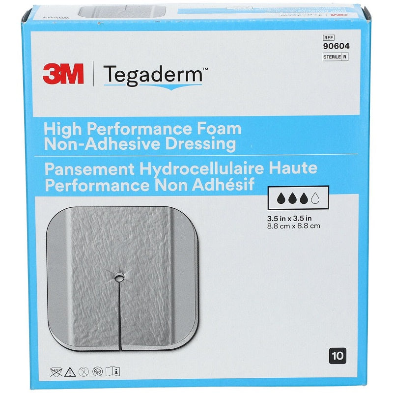 Tegaderm Foam Non Adhesive Dressings 8.8cm x 8.8cm 90604
