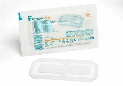 Tegaderm Plus +Pad Dressings 9cm x 25cm (Transparent film with pad) - Tegaderm EasyMeds Pharmacy