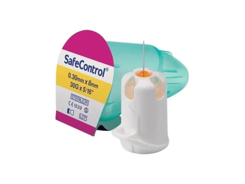 Unifine Safecontrol Safety Pen Needles 8mm 30g x 100