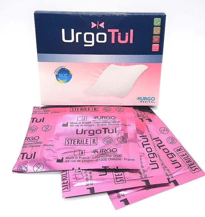 Urgotul Dressings 5cm x 5cm Ulcers Wounds Abrasions - Urgo Medical EasyMeds Pharmacy
