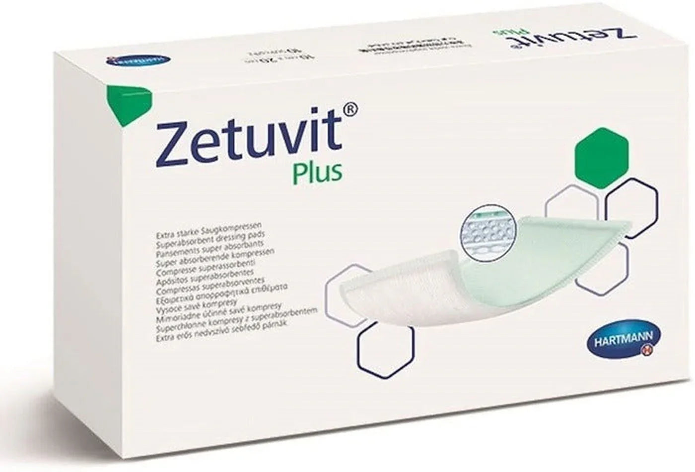 Zetuvit Plus Sterile Dressing - All Sizes 10cm 15cm 20cm 25cm 40cm - Paul Hartmann EasyMeds Pharmacy