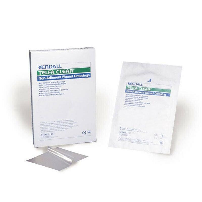 Kendall Telfa Clear Wound Dressing 7.5cm x 7.5cm x 25 - H&R Healthcare EasyMeds Pharmacy