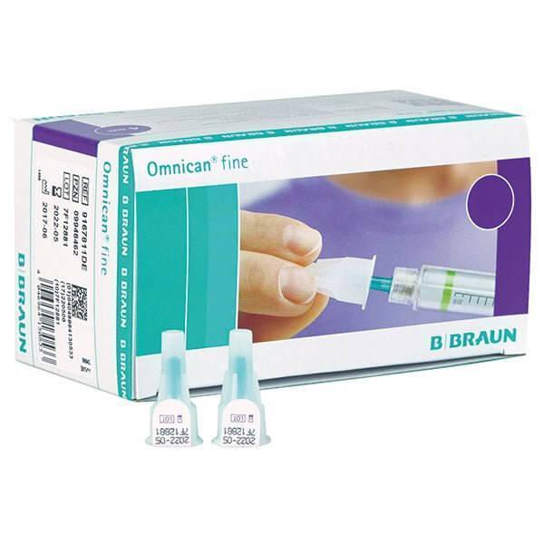 Omnican Fine Pen Needles 6mm 32g x 100 - Braun B Medical EasyMeds Pharmacy