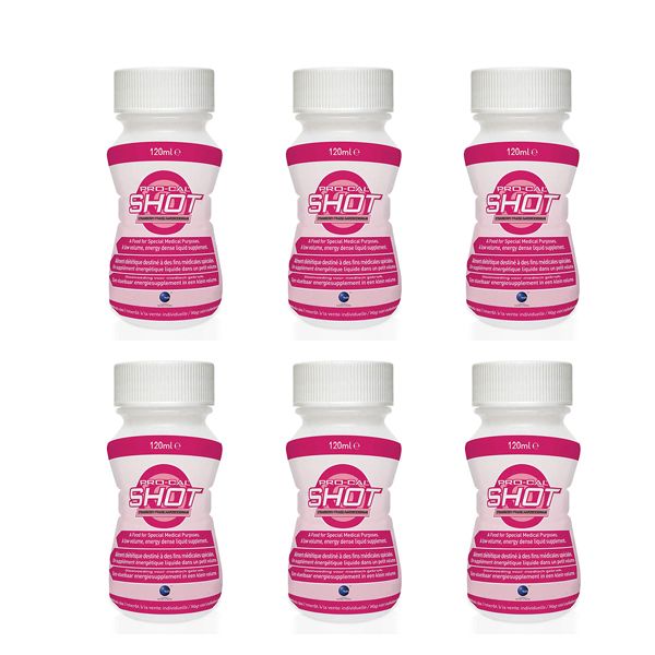 Pro-Cal Shot Strawberry 6 x 120ml pack