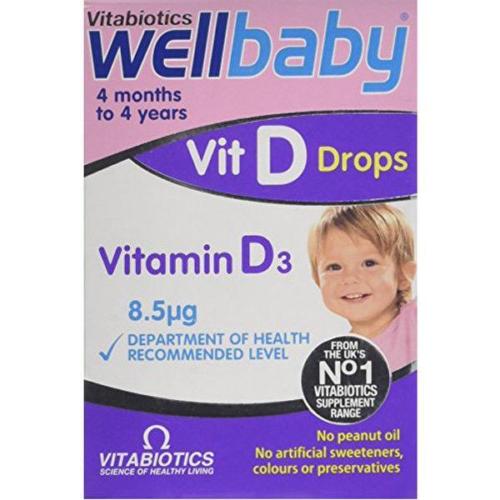 Vitabiotics Wellbaby Vitamin D Drops 30ml - Vitabiotics EasyMeds Pharmacy