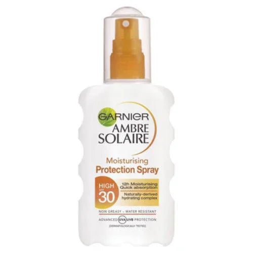 Garnier Ambre Solaire Ultra-hydrating SPF15 Sun Cream Spray 200ml - Garnier EasyMeds Pharmacy