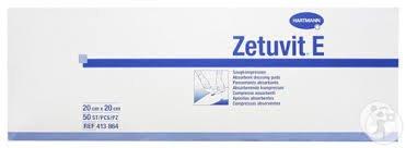 Zetuvit E Non-Sterile Dressing Pad 20cm x 20cm (50) - Paul Hartmann EasyMeds Pharmacy
