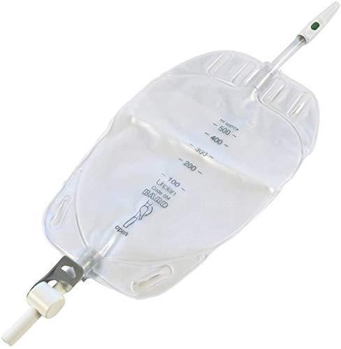 URIPLAN Leg Bag with Elastic/Velcro Straps 10/30cm 350ml - Pack of 10 (30cm) - Bard Medical EasyMeds Pharmacy