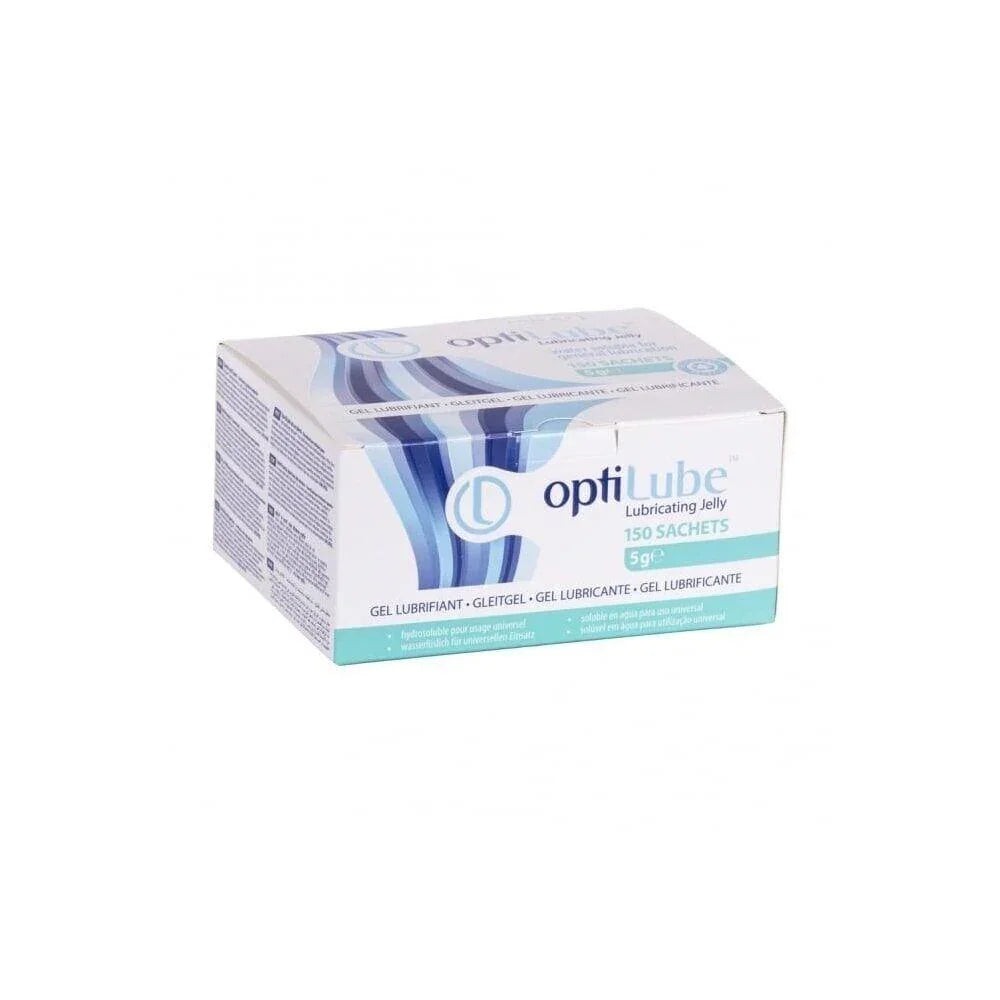 Optilube Sterile Lubricating Jelly Sachet 5g x 150 - Optimum Medical Solutions EasyMeds Pharmacy