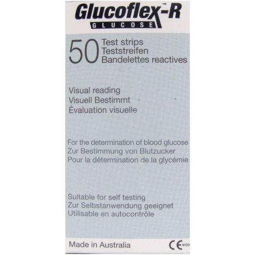 Glucoflex-R Blood Glucose Test Strips x 50 - Glucoflex EasyMeds Pharmacy