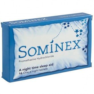 Sominex Tablets Pack of 16 - EasyMeds Pharmacy EasyMeds Pharmacy
