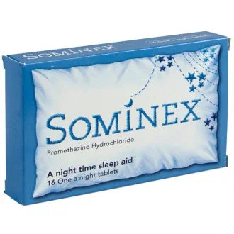 Sominex Tablets Pack of 16 - EasyMeds Pharmacy EasyMeds Pharmacy