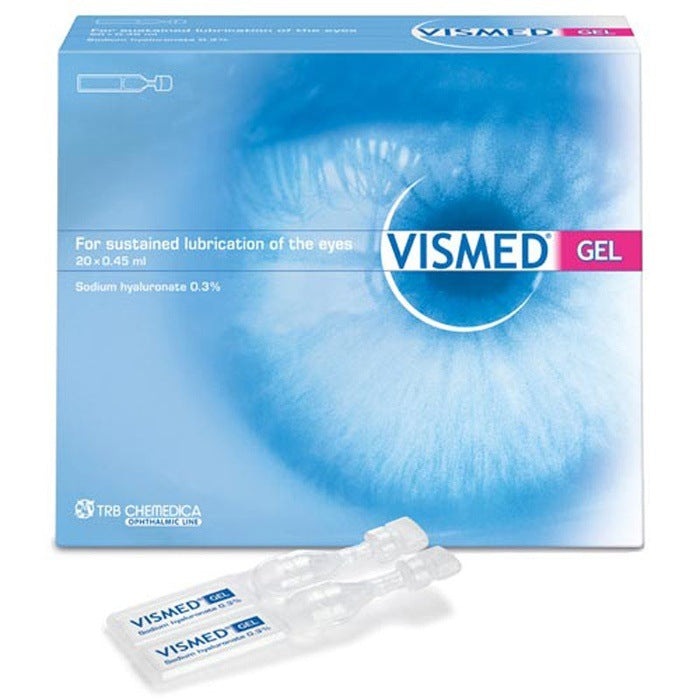 Vismed Eye Gel 0.45ml x 20 - TRB EasyMeds Pharmacy