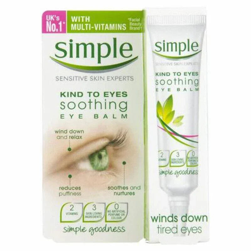 Simple Kind to Eyes Soothing Eye Balm 15ml - Unilever Ltd EasyMeds Pharmacy