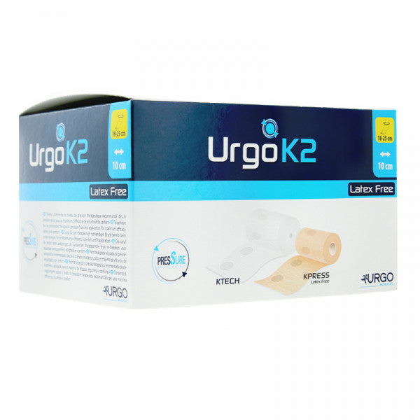 Urgo K2 Latex-Free 2-Layer Compression System 18-25cm x 10cm - Urgo Medical EasyMeds Pharmacy