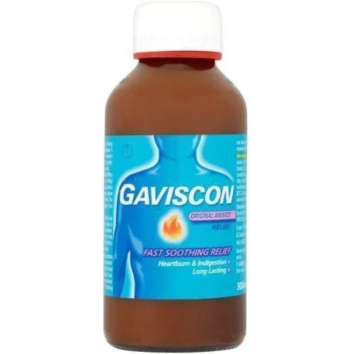Gaviscon Fast Relief Original Liquid 300ml Aniseed - Reckitt Benckiser EasyMeds Pharmacy