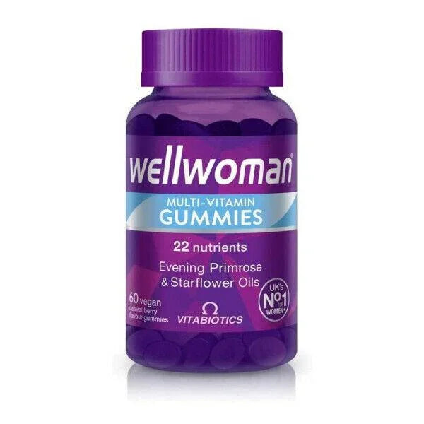 Wellwoman Multi-Vitamin Gummies x 60 by Vitabiotics - Vitabiotics EasyMeds Pharmacy