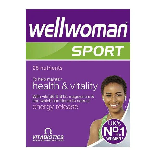 Wellwoman Sport Tablets x 30 - Wellwoman EasyMeds Pharmacy