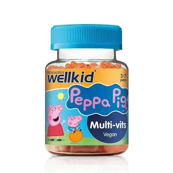 WellKid Peppa Pig Multi-Vitamins x 30 by Vitabiotics - Vitabiotics EasyMeds Pharmacy