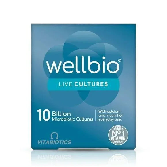 Wellbio 10 Billion Cfu Capsules x 30 by Vitabiotics - Vitabiotics EasyMeds Pharmacy