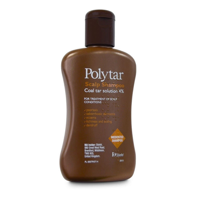 Polytar Scalp Shampoo 150ml - Coal Tar 4% Scalp Cleanser - Polytar EasyMeds Pharmacy