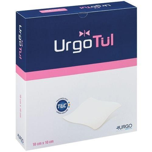 Urgotul Dressing 10cm x 10cm x 10 Ulcers Wounds Abrasions - Urgo Medical EasyMeds Pharmacy