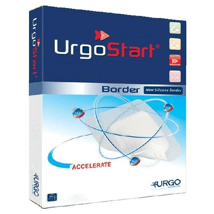 Urgostart Border Wound Dressings 8cm x 8cm x 10 - Urgo EasyMeds Pharmacy