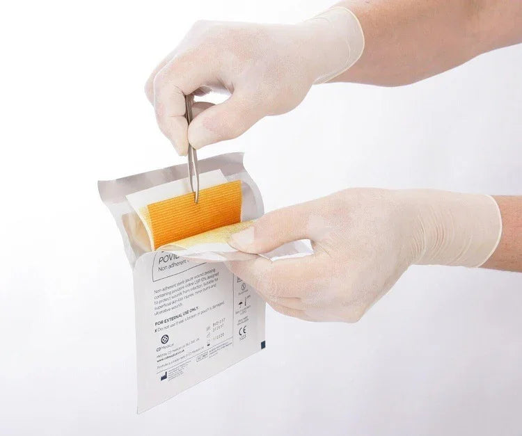 Povitulle Non-Adherent Wound Dressings 9.5cm x 9.5cm x 10 - Povitulle EasyMeds Pharmacy