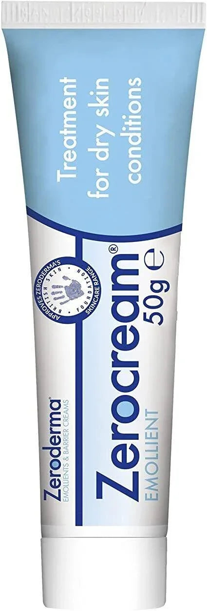 Zerocream Emollient Cream 50g - for Dry Skin/Moisturiser - Zeroderma EasyMeds Pharmacy