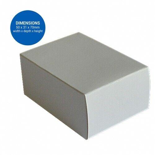 Tablet cartons - 50x31x70mm - Ref: D100 / TC2 (x250) - EasyMeds Healthcare EasyMeds Pharmacy