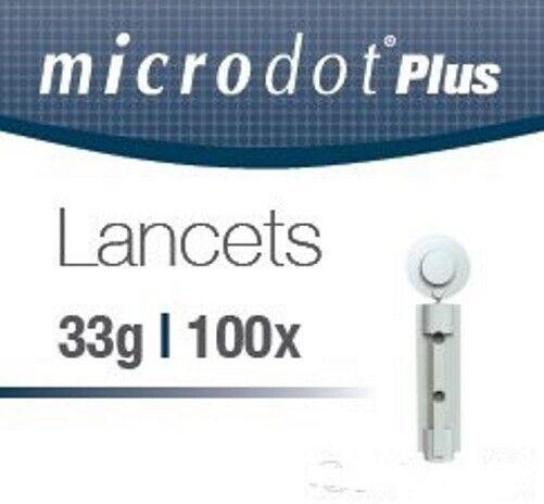 Microdot Plus Lancets 33g x 100 - Microdot EasyMeds Pharmacy