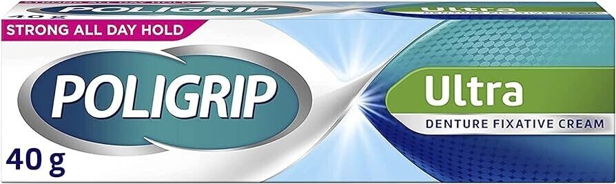 Poligrip Ultra Fresh Denture Adhesive Cream 40g - Ultra EasyMeds Pharmacy