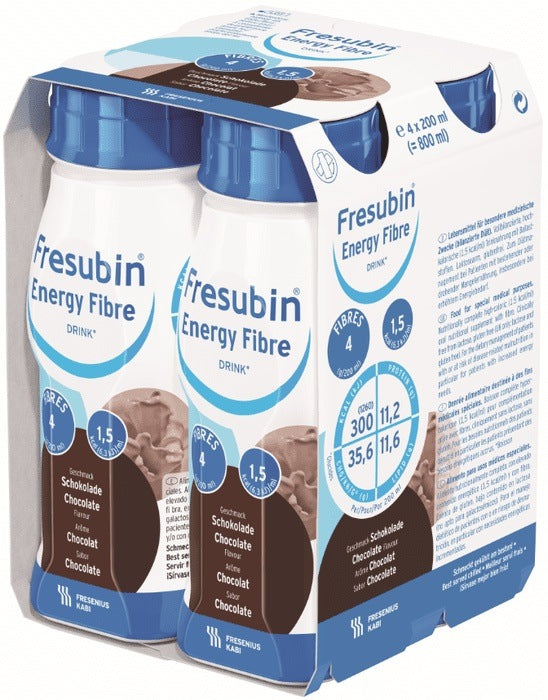 Fresubin Energy Fibre Chocolate 200ml x 4 - Bulk Buy Offer -   Fresenius EasyMeds Pharmacy