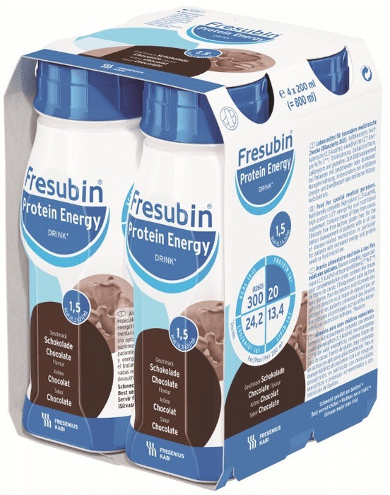 Fresubin Protein Energy Chocolate ( 4 x 200ml) - Fresenius EasyMeds Pharmacy