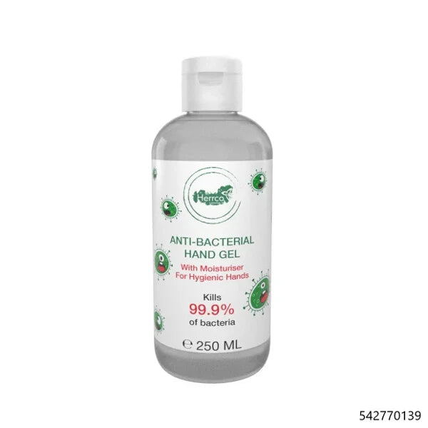 Herrco Antibacterial Hand Sanitizer/Sanitiser Gel 60% Alc 250ml - Careway EasyMeds Pharmacy